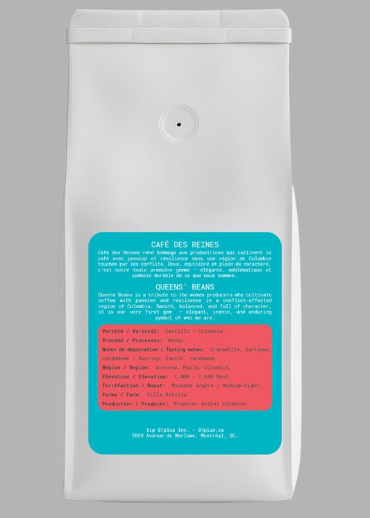 Queens' Beans - Women-led Castillo-Colombia 250g