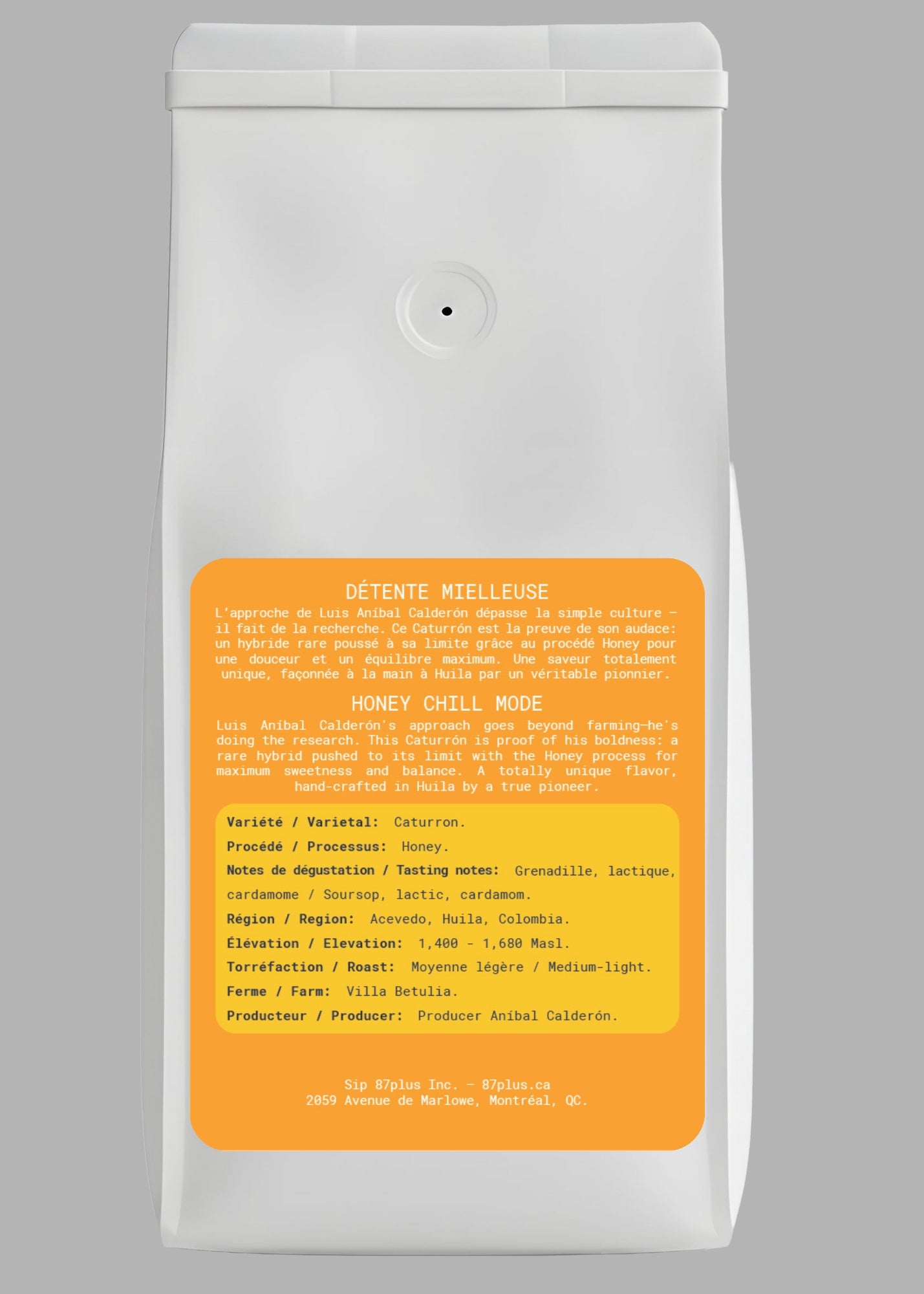 Honey Chill Mode - Caturron Honey 250g